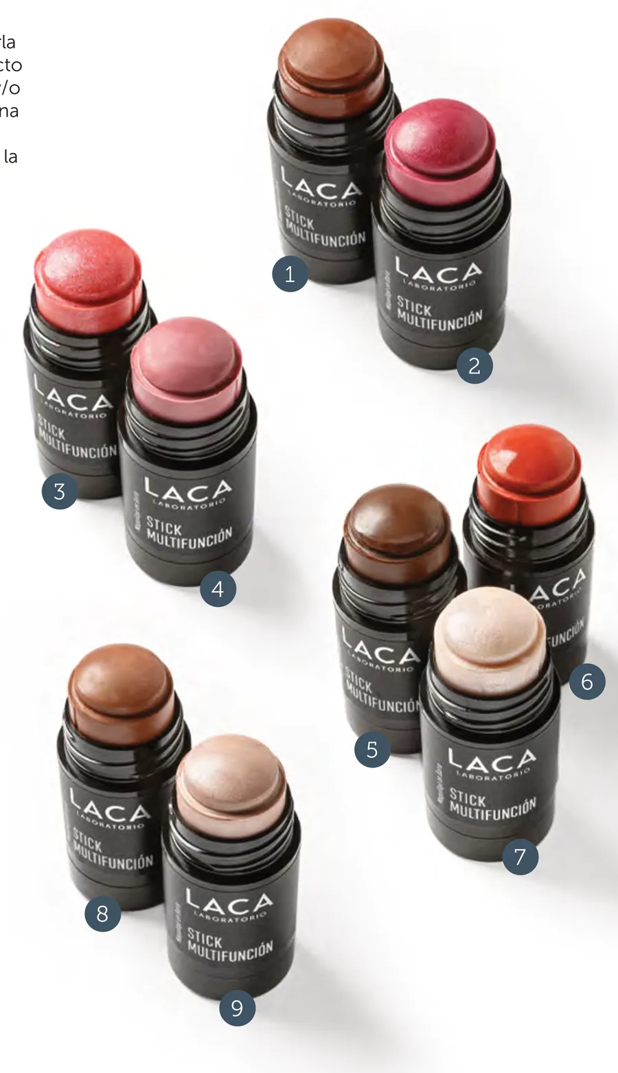 Stick Multifunción Maquillaje en barra